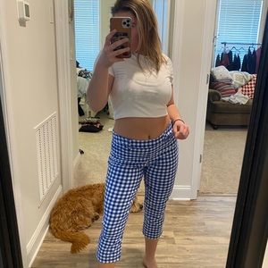 Zac and Rachel cropped stretch pants